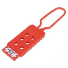 Order your Nylon Lockout Hasp - 6 Holes in nigeria | Nylon Lockout Hasp distributors | Lockout Hasp best price - Hasp is threade
