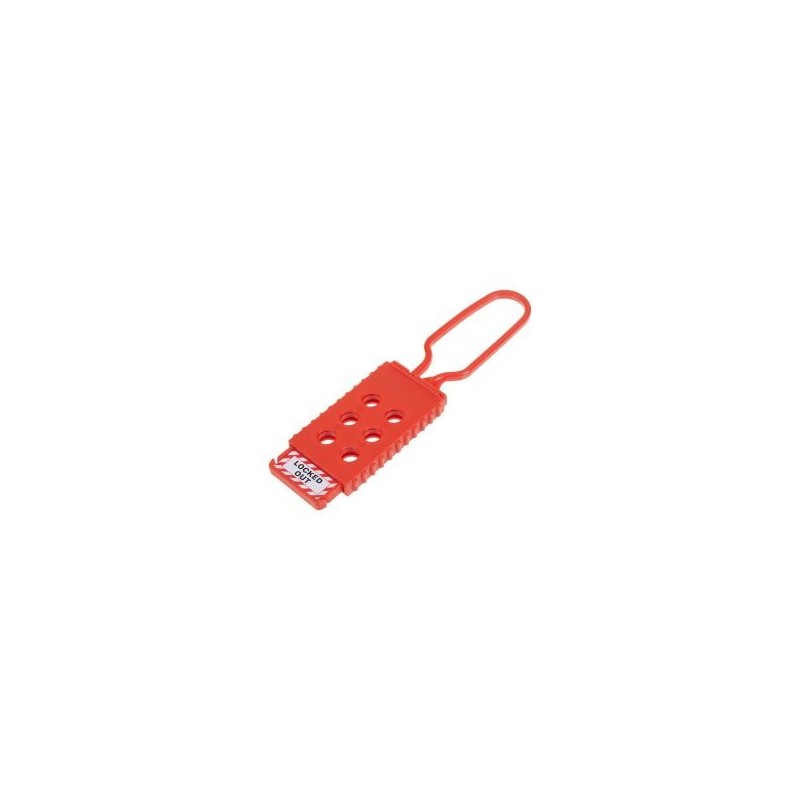 Order your Nylon Lockout Hasp - 6 Holes in nigeria | Nylon Lockout Hasp distributors | Lockout Hasp best price - Hasp is threade