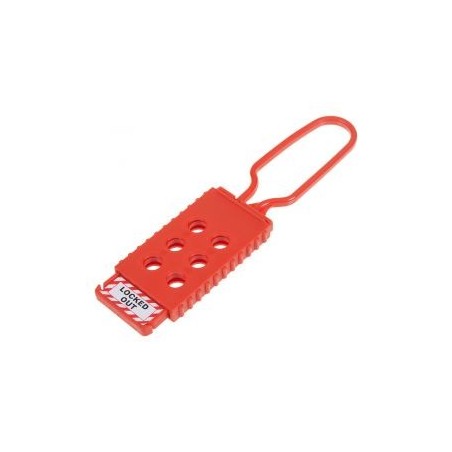 Order your Nylon Lockout Hasp - 6 Holes in nigeria | Nylon Lockout Hasp distributors | Lockout Hasp best price - Hasp is threade