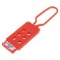 Order your Nylon Lockout Hasp - 6 Holes in nigeria | Nylon Lockout Hasp distributors | Lockout Hasp best price - Hasp is threade
