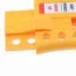 Insulated Lockout Slider Hasp - 4 Holes