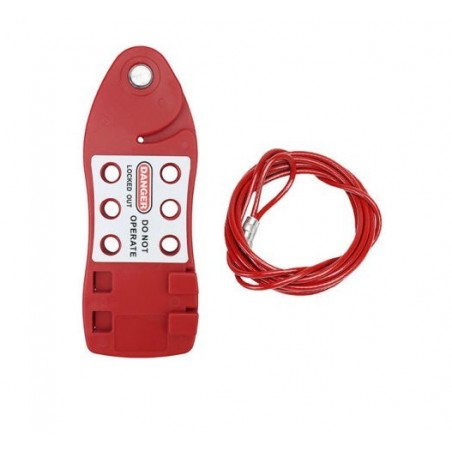 Fish-Shaped Cable Lockout
