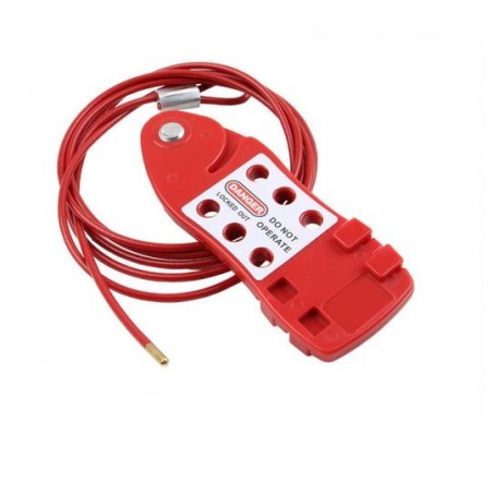 Order your Fish- Shaped Steel Cable Lockout  in nigeria including fast delivery and free shipping | Fish- Shaped Steel Cable Loc