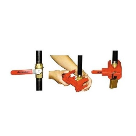 BS16, BS17 Ball Valve Lockout fits valve