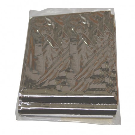 The thermal blanket helps you keep the body’s temperature by protecting you from the sun rays and the very low temperatures - Sh