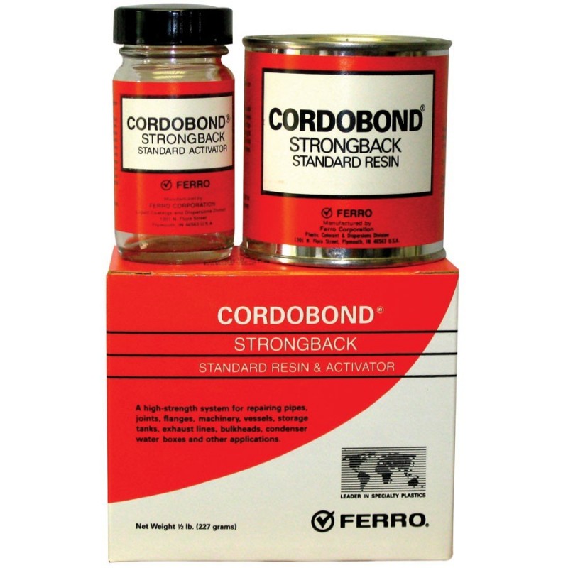 buy Ferro Cordobond Strong Back Resin and Activator