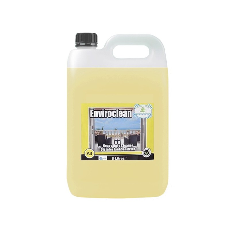 Buy Enviroclean Heavy Duty Cleaner Sanitiser - 5ltr from industrial chemical shop, Order Enviroclean product from major supplier