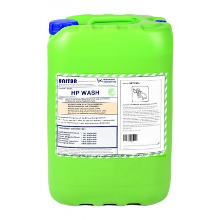 This is an alkaline cleaner with detergents and surfactants which quickly dissolve grease and dirt deposits, designed for use wi