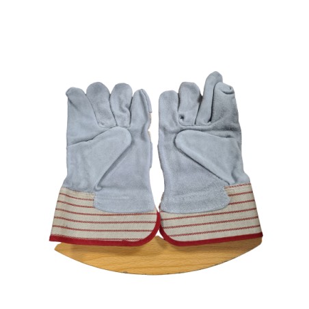 Leather Palm Combination Safety Hand Glove
