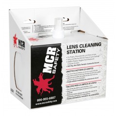 MCR LCS1 Disposable Safety Glasses Lens Cleaning Station