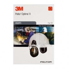 3M PELTOR Optime II Earmuffs, 30 dB, Helmet Mounted, H520P3E-410-GQ-01