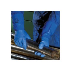 Telsol 351 Oil, chemical Resistant Protective Cotton Interlock Glove