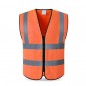 Non-Zip Hi Vis Reflective Jacket