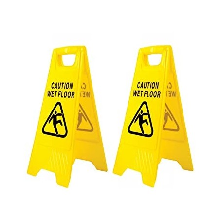 Wet Floor Safety Sign - Caution
