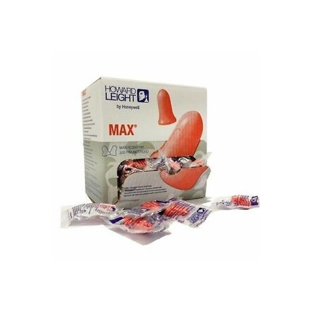 Honeywell Howard Leight 3301130 Max Corded Foam Earplug - (Pk-100)