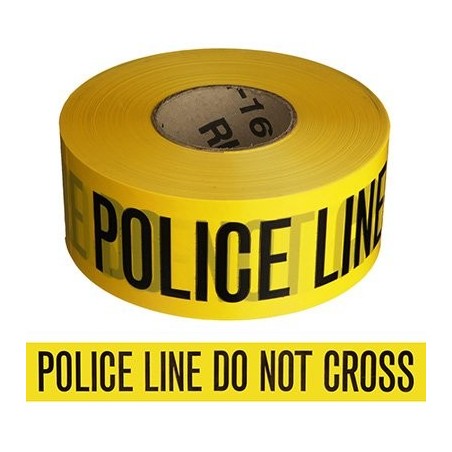 Thermsafe Police Line Do Not Cross Caution Tape 3" X 500m
