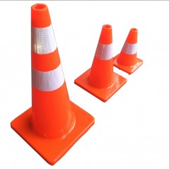 Reflective Flexible Orange Plastic Road Traffic Cones
