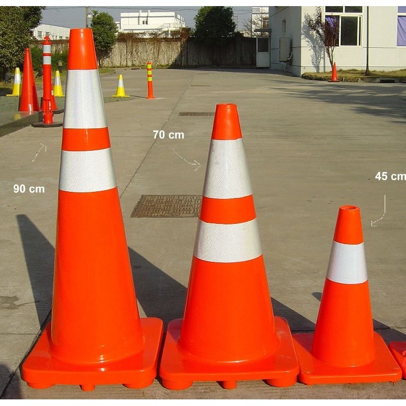 Reflective Flexible Orange Plastic Road Traffic Cones