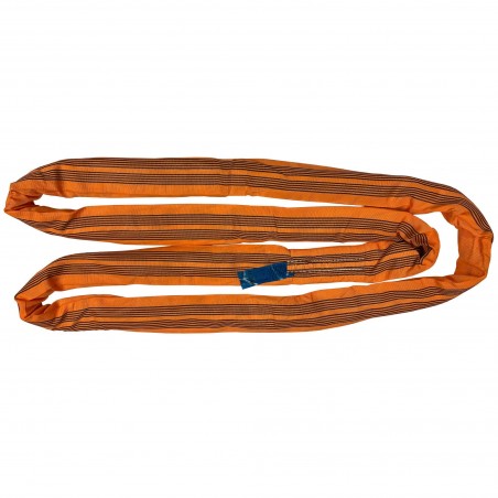 10 Ton Round Polyester Endless Tubular Webbing Sling ‘Single Sleeve’