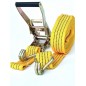 DeltaPlus 1.5 Ton Double “J” Hook Cargo Lashing Ratchet Tie Down Strap Belt