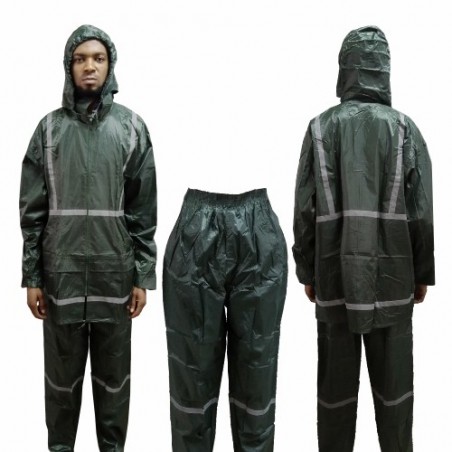 Beta Safety Polyester Reflective Raincoat With Trouser