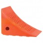 8" Wide x 8" High x 11" Deep,
7" Wide x 6" High x 8" Deep,
14-1/2" Wide x 14-1/2" High x 17" Deep, Orange Urethane Wheel Chock