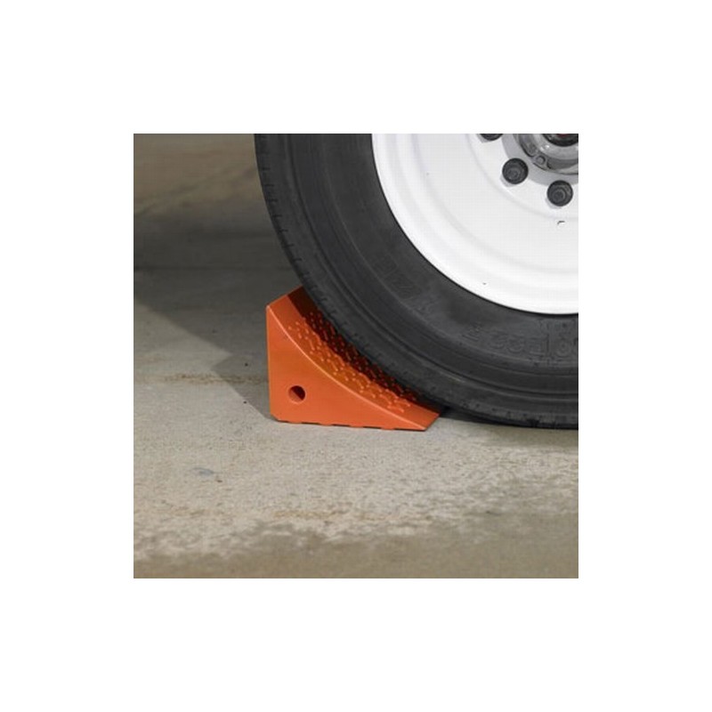 Orange Urethane Wheel Chock Loading Dock Buy Online Supplier