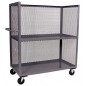 3 Sided Mesh Trucks 30" x 60" (2 shelves)
