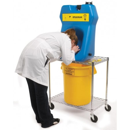 Speakman SE-4300 Portable Eyewash GravityFlo, 20 Gallon with Drench Hose