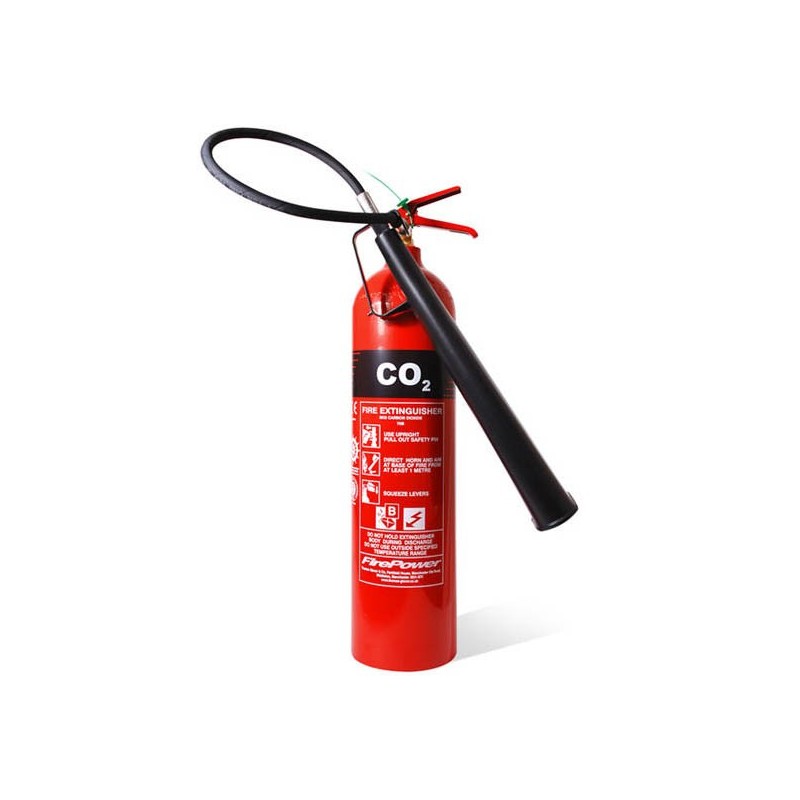 5kg Carbon Dioxide (CO2) Fire Extinguishers