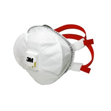 3M 8835+ Particulate N95 Disposable FFP3, Valved Respirator Nose Mask
