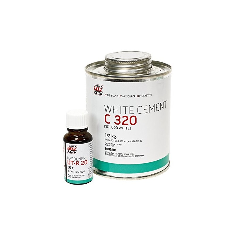 REMA Tip Top C 320 / SC 2000 White Cement - Food Grade Cold Vulcanizing Adhesive