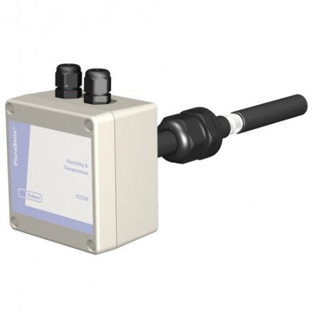 Evikon E2228-DM Duct Mount Humidity & Temperature Transmitter