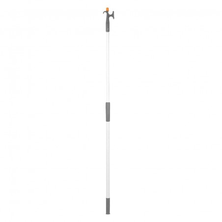 Nuova Rade - Telescopic Boat Hook 2 - Ends, White Aluminium - L120-196cm