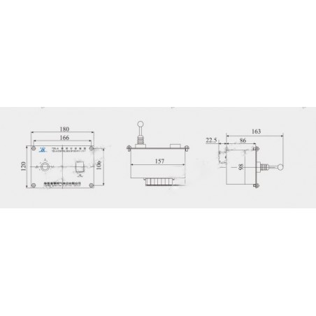 Marine Search Light TZ6-A IP66, IMPA 370502