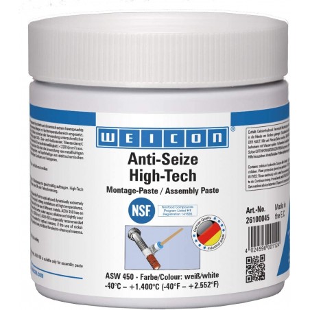 Weicon Anti-Seize High-Tech Assembly Paste, IMPA 450883