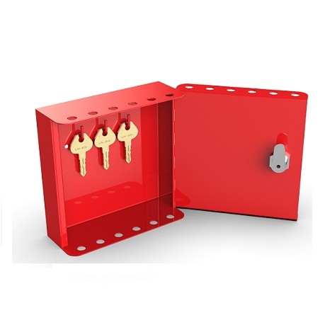 Powder Coated Steel Group Lockout Box BAN-X15