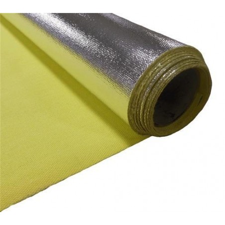 Aluminum Foil Fiberglass Fire blanket roll