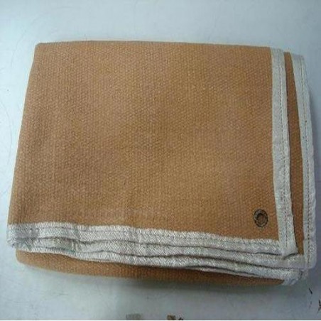 Brown Ceramic Fire And Welding Blanket, Size: 1 Mtr X 2 Mtr