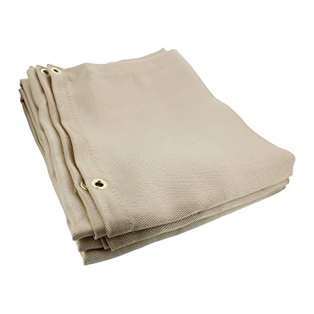 Heavy-Duty Fiberglass Fire Retardant Blanket, 6 x 8ft – Large Welding Fireproof Thermal Resistant Insulation