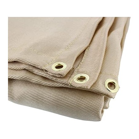 Heavy-Duty Fiberglass Fire Retardant Blanket, 6x 8ft – Large Welding Fireblanket