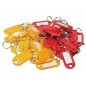 Generic Plastic Key ID Label Keyring With Key Chain Tag Card
