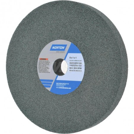 Silicon carbide grinding wheels