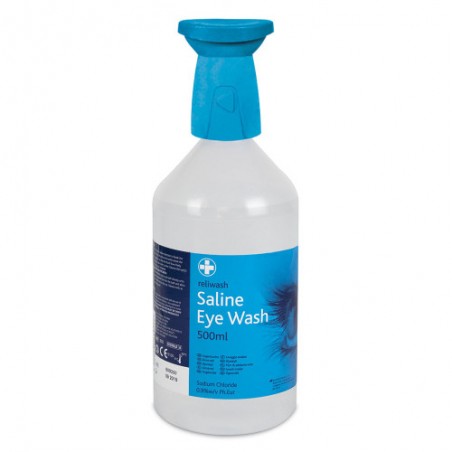 Reliwash Eye Wash 500ml - Including Eyebath Cap