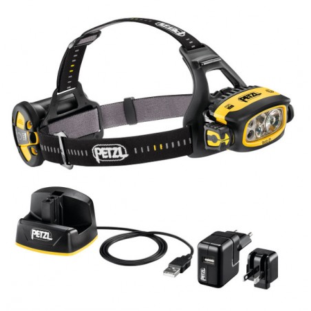 E80BHR Petzl DUO Z1 360 Lumens FACE2FACE ATEX Rechargeable Multibeam Head lamp