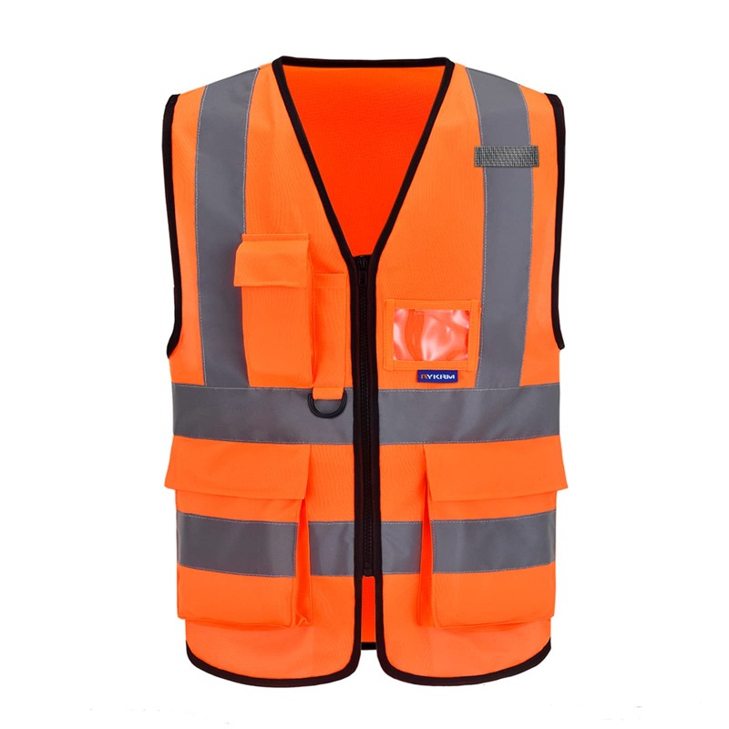 A-SAFETY High Visibility Vest with 7 Pockets A-SAFETY High Visibility Vest with 7 Pockets