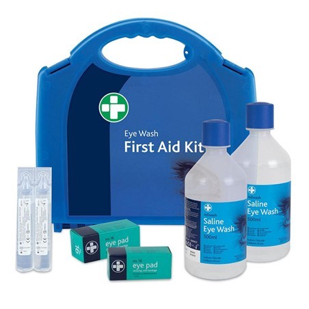 Emergency Eyewash Kit – Portable Plastic Case