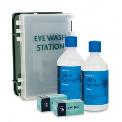 Emergency Eyewash Kit – Portable Plastic Case