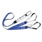 Double Webbing Lanyard with Shock Absorber