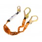 Double Webbing Lanyard with Shock Absorber